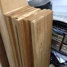楠（クス）の木材板　長さ86cm×厚み2.3cm×幅24cm が９枚