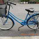 大阪の自転車出張修理店グッドサイクルが26インチ、ブルーのきれい...