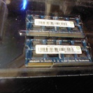 ノートパソコン用メモリ　8GB（4GB×2）