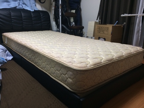 フランスベッド製マットレス付きベッド(シングルサイズ)