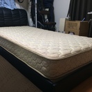 フランスベッド製マットレス付きベッド(シングルサイズ)