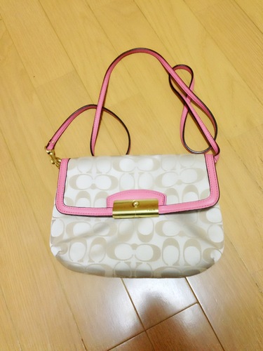☆美品☆コーチ coach クリスティンラインショルダーバッグ