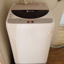 SHARP ES-FG55J　洗濯機　標準水量　37L 使用６年目