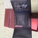 （値下^_^ ）トミーヒルフィガーの革製カードケース&札入 