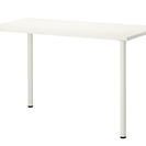 IKEAの白のシンプルデスク（テーブル）（美品）