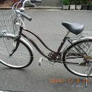 大阪の自転車出張修理店グッドサイクルがブラウンの26インチ、6段...