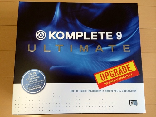 Native Instruments KOMPLETE9 ULTIMATES アップグレード for KOMPLETE 2～8
