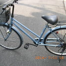 大阪の自転車出張修理店グッドサイクルが26インチ、ブルーのママチ...