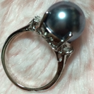 黒真珠風+指輪！