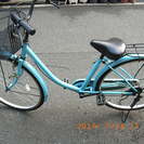 大阪の自転車出張修理店グッドサイクルがブルーで低床車の26インチ...