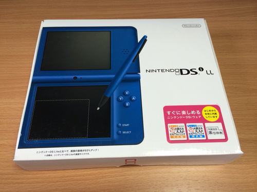 新品+Nintendo+DSiLL+Blue