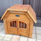 小型犬用　木製犬小屋