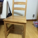 譲 IKEAの椅子三脚