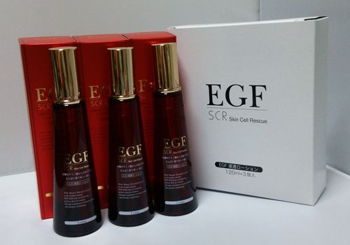 アンチエイジング　スキンケアセット　EGF浸透美容液・化粧水・クリーム　オトクな各3セット