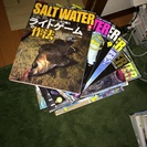 無料にて釣り雑誌34冊。着払いでお送りします。