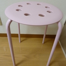 IKEA☆ピンク椅子