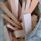 無垢材の木切れ ヒノキ、パイン、ケヤキ　日曜大工や手工芸にどうぞ 2
