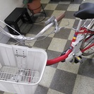 [481]パナソニック　アルフィットvivi　電動アシスト自転車　26ンチ　内装3段　アルミフレーム　BAA自転車安全基準適合　レッド