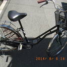 大阪の自転車出張修理店グッドサイクルがブラックの26インチ、ママ...