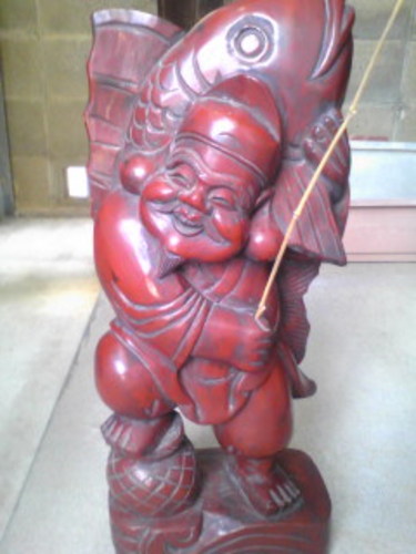 木彫　恵比寿・大黒天