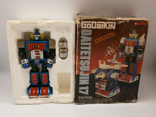 超合金 大鉄人17 GODAIKIN バンダイ アメリカ ポピー '84 当時物