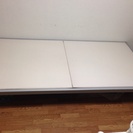シングルベッド スチール枠 木製床板