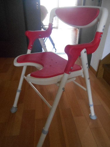 介護用　折りたたみシャワー椅子　５段階高さ調節可能　定価２８０００円　美品