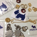 AGATHAのピアス(チャーム付)とペンダント