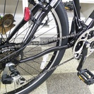 [550]CHEVROLET シボレー　マウンテンバイク　26インチ　3×6段変速　　フロントサスペンション　Ｖブレーキ　ブラック