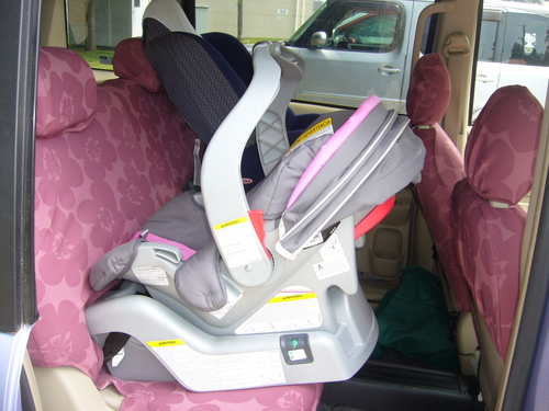 美品 双子用チャイルドシート兼ベビーカー