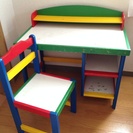 幼児サイズ机と椅子デスク＆チェア子供用ボーネルンド風