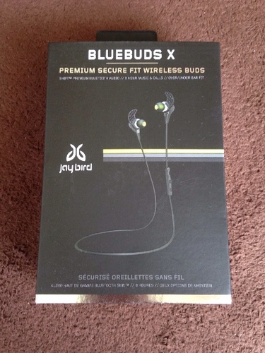 Bluetoothイヤホン Jay Bird  BLUEBUDS X