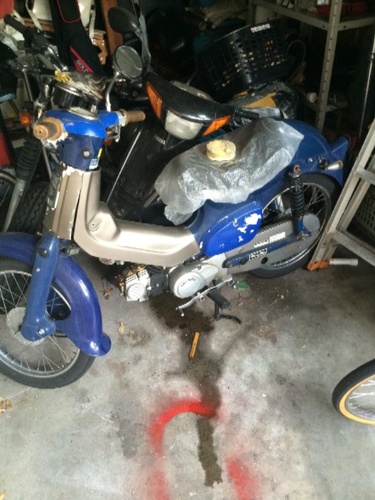 リトルカブ+90cc+不備あり