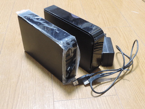外付けHDD　２TB　HD-LBF2.0TU2　バッファロー