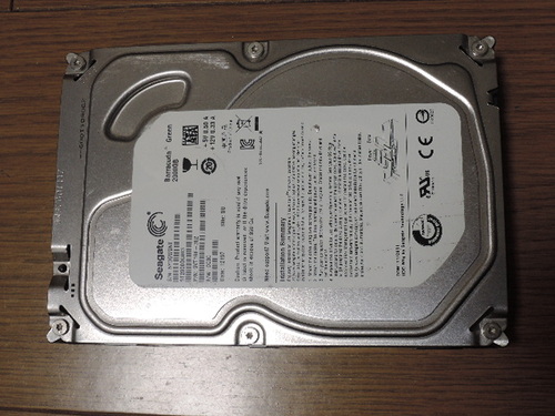 Seagate　２TB　HDD