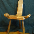 木製アジアン椅子  イス