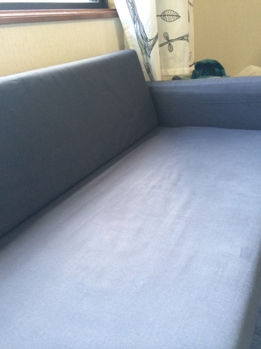 IKEA 2人掛けソファベッド 灰色