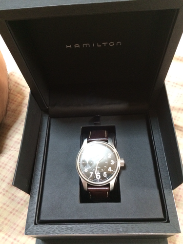 ハミルトン+腕時計+手巻き+美品