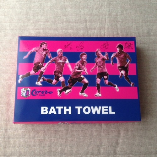終了 超レア セレッソ大阪 サイン入り大判バスタオル 柿谷曜一朗 フォルラン他 かのん 河内長野のサッカーの中古あげます 譲ります ジモティーで不用品の処分