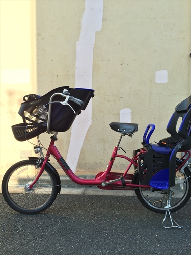 【取引中】【美品】３人乗り自転車