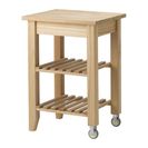 IKEAの木製シェルフ・キッチンワゴン（使用１年程度）