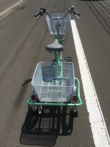 三輪自転車３段ギア付き 新古車 Moro1013 札幌の三輪車の中古あげます 譲ります ジモティーで不用品の処分