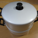 蒸し器付き鍋
