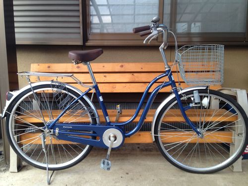 【販売済】【151】ママチャリ　２６インチ　シングルギヤ　ダイナモライト【6500円】