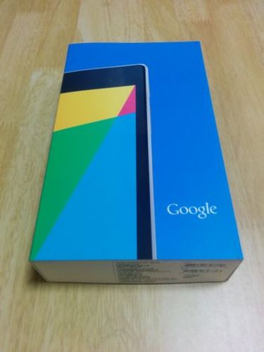 『新品・未開封』Nexus 7 2013 WiFiモデル 32G