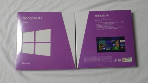 新品 Windows8.1 通常版 32/64bit 2枚組 値段交渉歓迎します