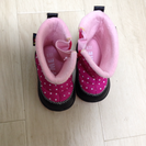 美品 IFMEの12.5サイズ ピンクのブーツ