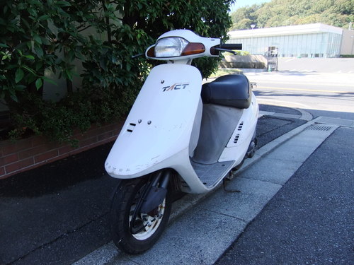 ホンダ　タクト　実働中古車　バッテリー新品交換済み　書類有