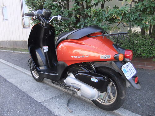 ホンダ トゥデイfi ワンオーナー Today 実動 Af67 タイヤ前後新品 G Auto 栢山のバイクの中古あげます 譲ります ジモティーで不用品の処分