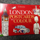 ロンドン購入 ポストカードブック